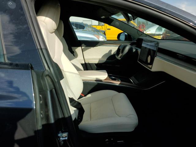 5YJSA1E59NF464994 - 2022 TESLA MODEL S Մոխրագույն լուսանկար 5