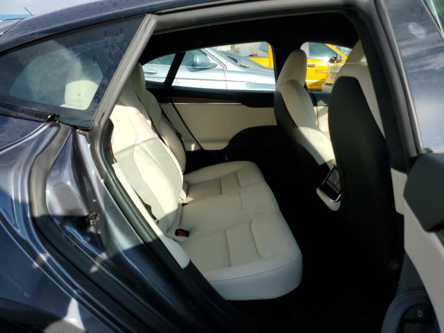 5YJSA1E59NF464994 - 2022 TESLA MODEL S Մոխրագույն լուսանկար 6