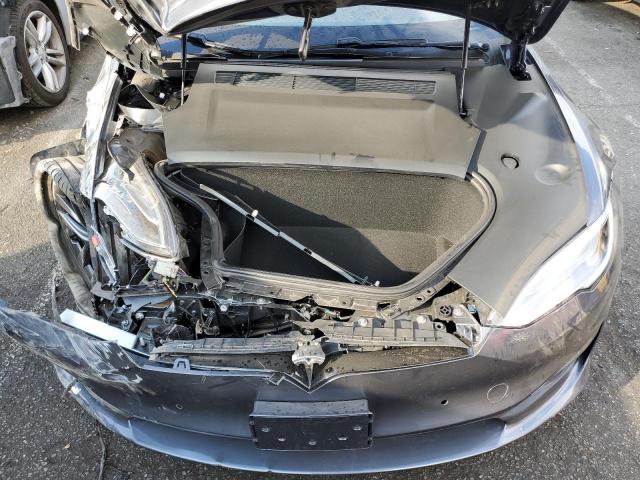 5YJSA1E59NF464994 - 2022 TESLA MODEL S Մոխրագույն լուսանկար 7