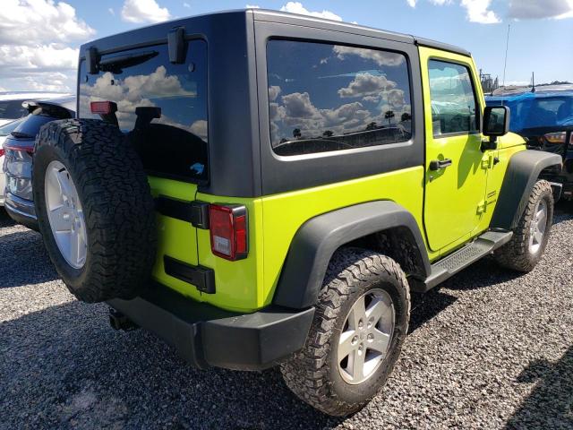 1C4AJWAG8HL516228 - 2017 JEEP WRANGLER S მწვანე ფოტო 4