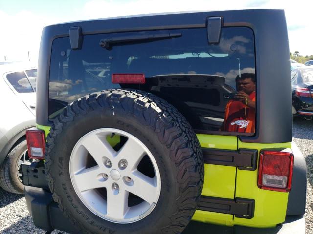 1C4AJWAG8HL516228 - 2017 JEEP WRANGLER S მწვანე ფოტო 6