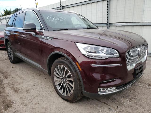 5LM5J7XC3NGL02028 - 2022 LINCOLN AVIATOR RE 栗色 照片 1