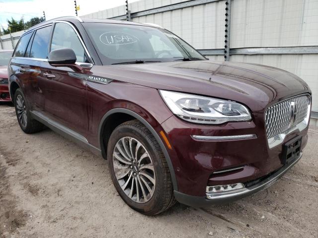 5LM5J7XC3NGL02028 - 2022 LINCOLN AVIATOR RE MAROON photo 1