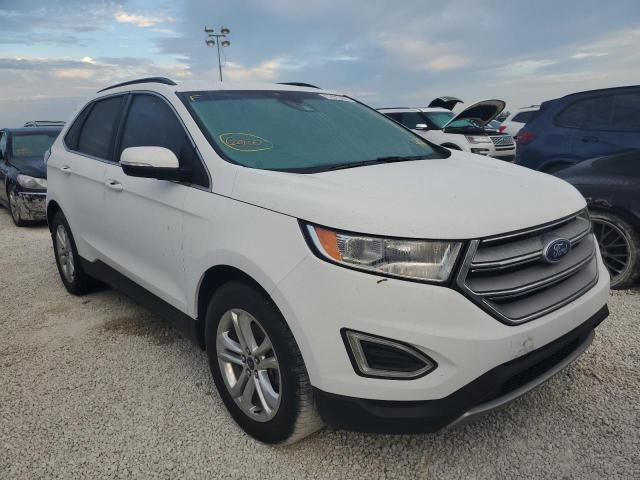 2FMPK3J80JBC50526 - 2018 FORD EDGE SEL WHITE photo 1