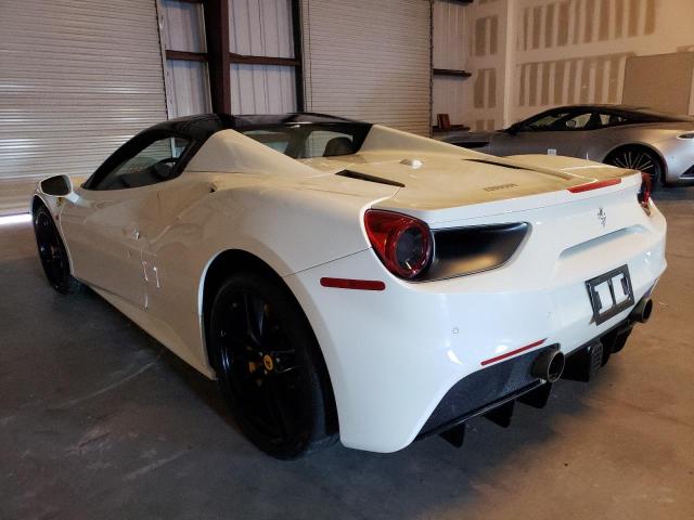 ZFF80AMA1K0245891 - 2019 FERRARI 488 SPIDER WHITE photo 3