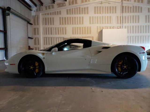 ZFF80AMA1K0245891 - 2019 FERRARI 488 SPIDER WHITE photo 9