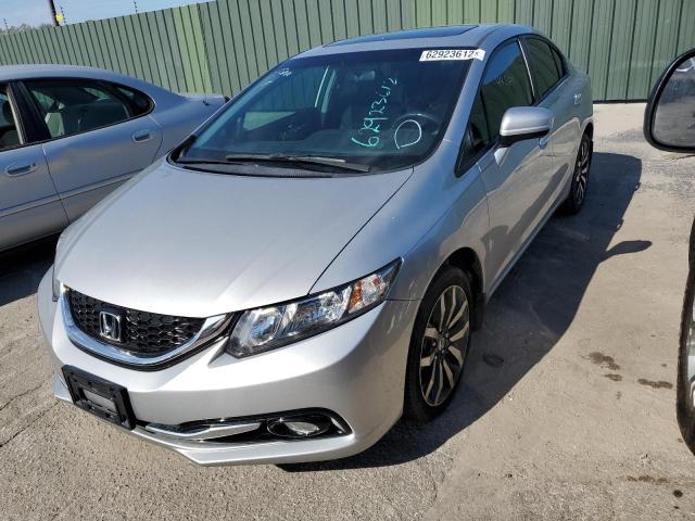 19XFB2F99FE258801 - 2015 HONDA CIVIC EXL Gümüş foto 2