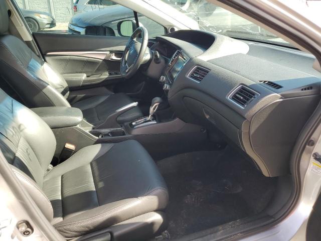 19XFB2F99FE258801 - 2015 HONDA CIVIC EXL Gümüş foto 5