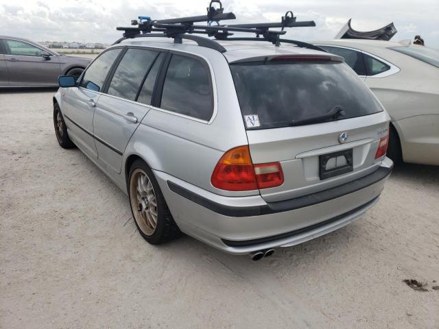 WBAEP33462PF01552 - 2002 BMW 325 XIT SILVER photo 3