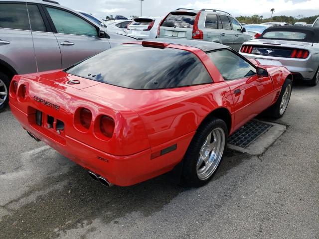 1G1YZ22J7S5800108 - 1995 CHEVROLET CORVETTE Z RED photo 4