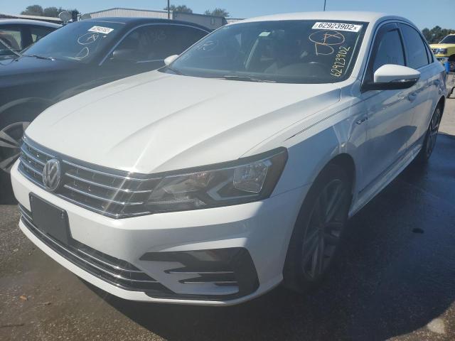 1VWDT7A37HC025950 - 2017 VOLKSWAGEN PASSAT R-L WHITE photo 2