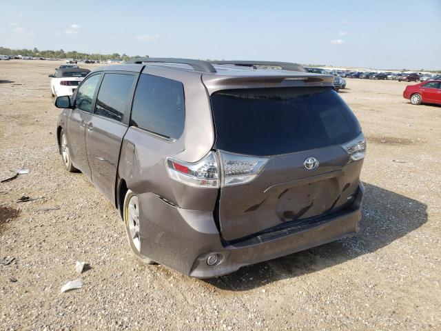 5TDXK3DC8BS081571 - 2011 TOYOTA SIENNA SPO GRAY photo 3