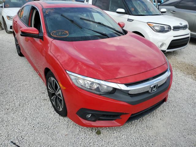 2HGFC1F75HH636644 - 2017 HONDA CIVIC EXL Qırmızı foto 1