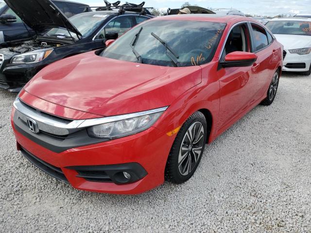 2HGFC1F75HH636644 - 2017 HONDA CIVIC EXL Qırmızı foto 2