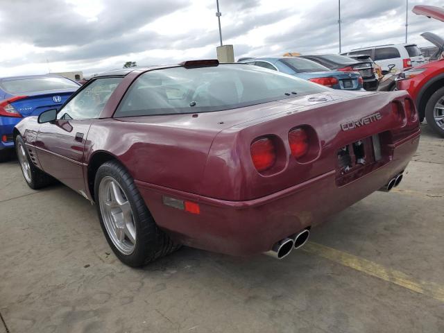 1G1YZ23J5P5800095 - 1993 CHEVROLET CORVETTE Z BURGUNDY photo 3