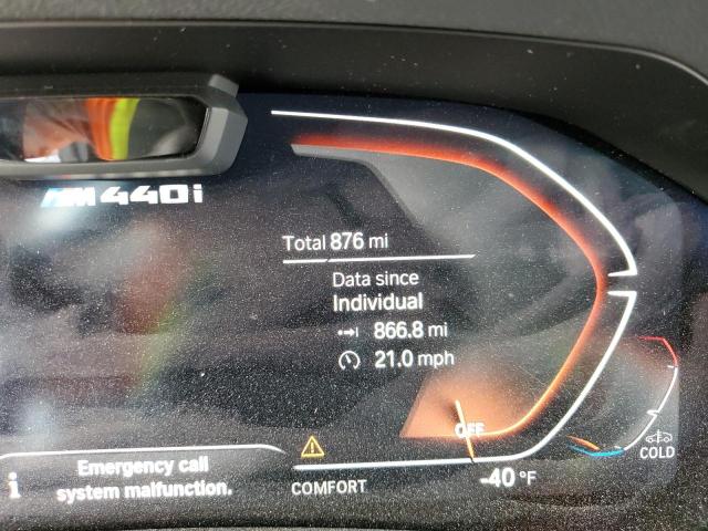 WBA13AW07NFM18792 - 2022 BMW M440XI GRA GRAY photo 8