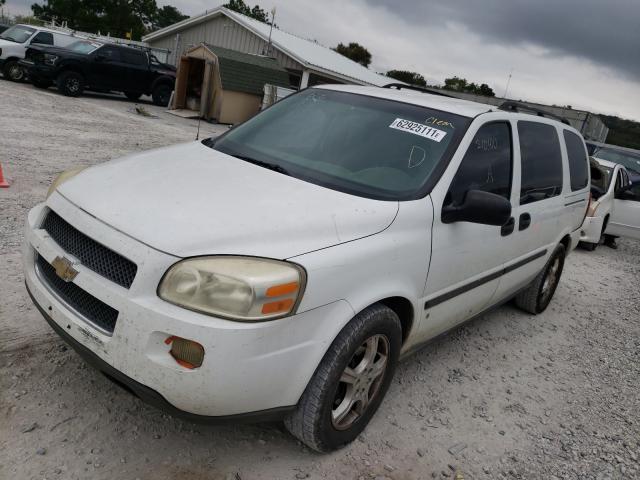 1GNDV23137D121439 - 2007 CHEVROLET UPLANDER L WHITE photo 2