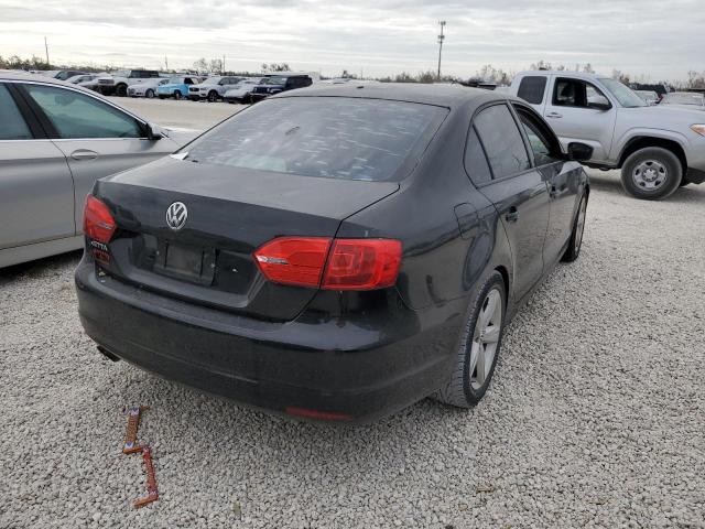 3VW2K7AJ7CM417522 - 2012 VOLKSWAGEN JETTA BASE BLACK photo 4