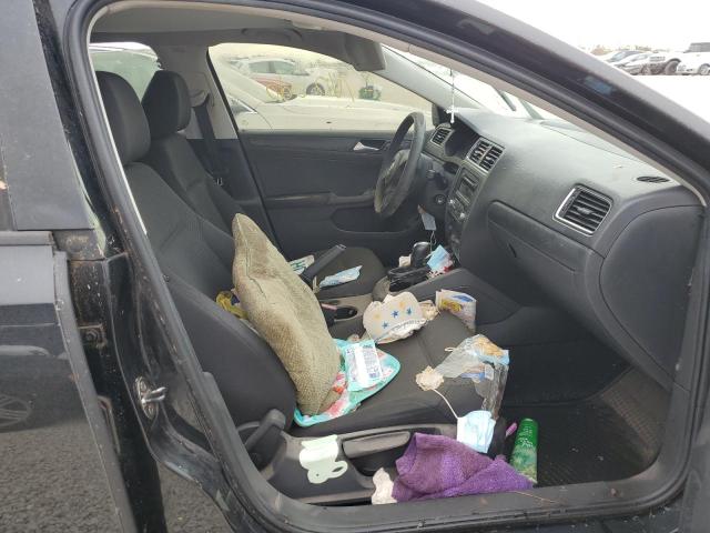 3VW2K7AJ7CM417522 - 2012 VOLKSWAGEN JETTA BASE BLACK photo 5