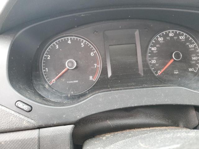 3VW2K7AJ7CM417522 - 2012 VOLKSWAGEN JETTA BASE BLACK photo 8