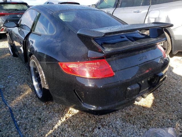 WP0AC29927S792952 - 2007 PORSCHE 911 GT3 BLACK photo 3