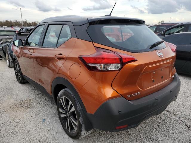 3N1CP5CV5LL479295 - 2020 NISSAN KICKS SV ORANGE photo 3