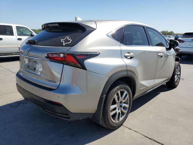 JTJYWRBZ4F2005553 - 2015 LEXUS NX 300H GRAY photo 4