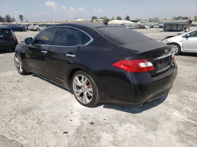 JN1BY1AP7BM325830 - 2011 INFINITI M37 BLACK photo 3