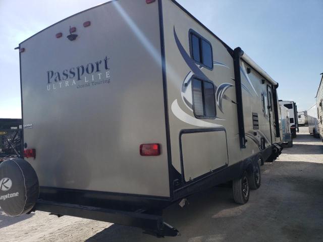 4YDT29220HT412680 - 2017 KEYSTONE PASSPORT BROWN photo 4