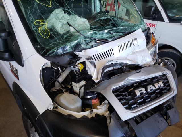 3C6TRVDG9KE524532 - 2019 RAM PROMASTER WHITE photo 9