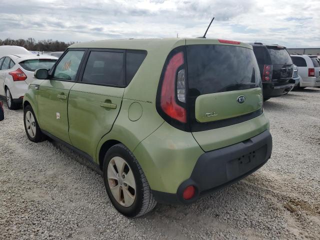 KNDJN2A27E7712893 - 2014 KIA SOUL GREEN photo 3