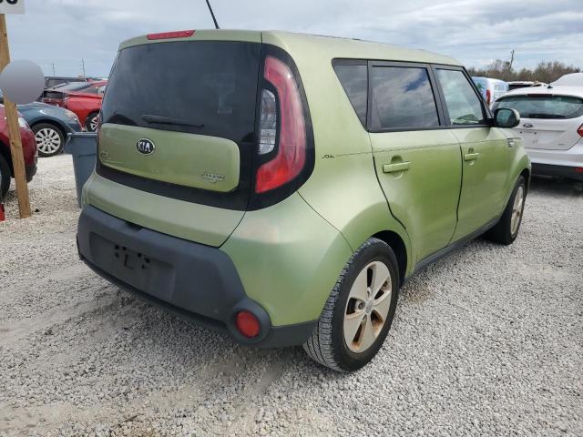 KNDJN2A27E7712893 - 2014 KIA SOUL GREEN photo 4