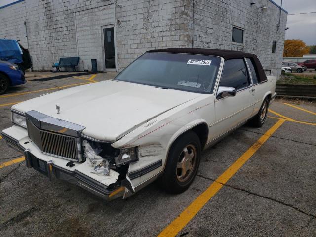 1G6CD1182H4201045 - 1987 CADILLAC DEVILLE WHITE photo 2