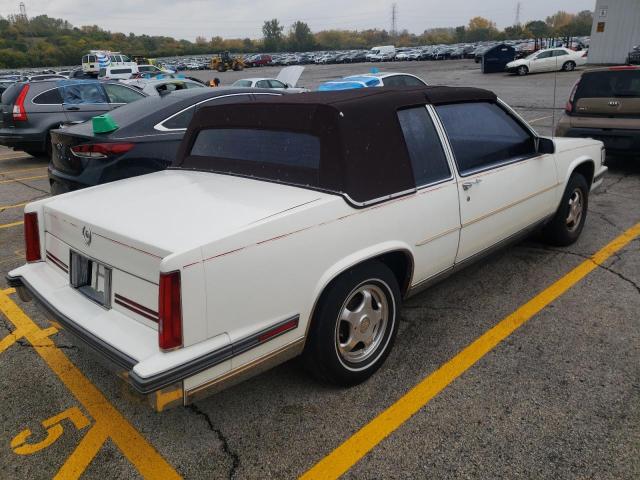 1G6CD1182H4201045 - 1987 CADILLAC DEVILLE WHITE photo 4