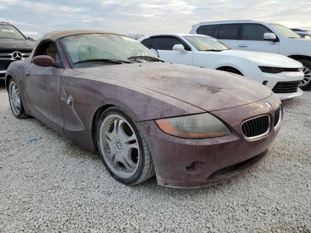 4USBT33594LS50022 - 2004 BMW Z4 2.5 MAROON photo 1