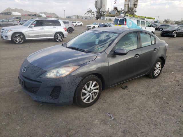 JM1BL1V81D1706883 - 2013 MAZDA 3 I GRAY photo 2