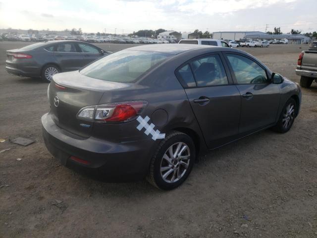 JM1BL1V81D1706883 - 2013 MAZDA 3 I GRAY photo 9