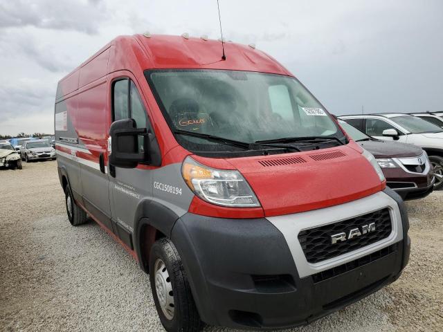 3C6TRVDG1KE506381 - 2019 RAM PROMASTER RED photo 1