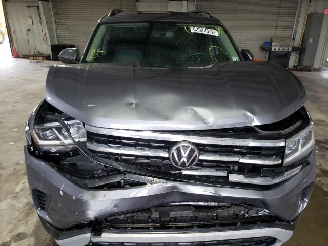 1V2KR2CA8MC597819 - 2021 VOLKSWAGEN ATLAS SE GRAY photo 7