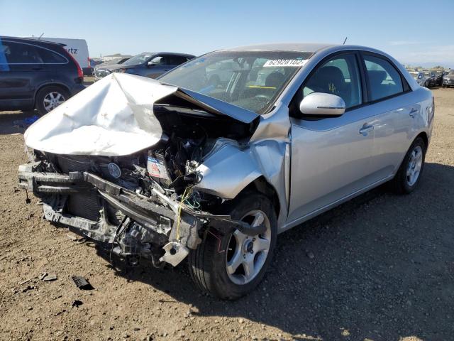 KNAFU4A28C5515614 - 2012 KIA FORTE EX SILVER photo 2