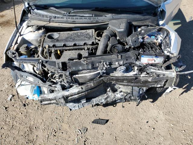 KNAFU4A28C5515614 - 2012 KIA FORTE EX SILVER photo 7