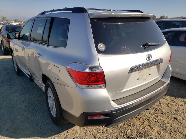 5TDZK3EH3CS068831 - 2012 TOYOTA HIGHLANDER Gümüş foto 3