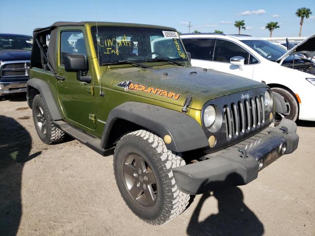 1J4AA2D15AL207459 - 2010 JEEP WRANGLER S GREEN photo 1