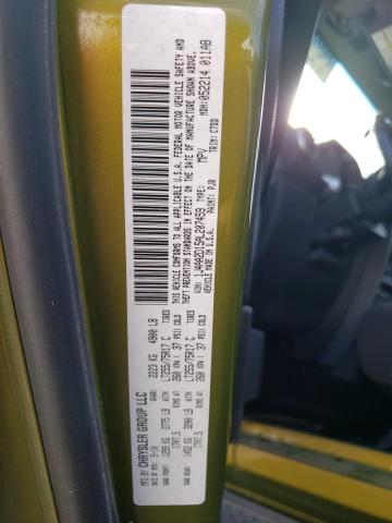 1J4AA2D15AL207459 - 2010 JEEP WRANGLER S GREEN photo 10