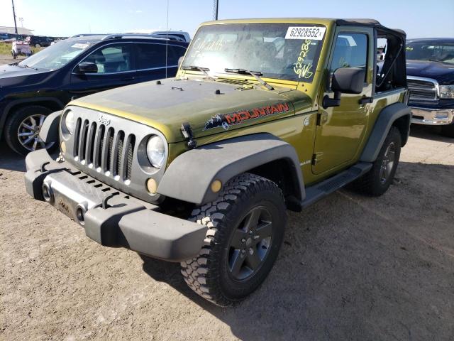 1J4AA2D15AL207459 - 2010 JEEP WRANGLER S GREEN photo 2