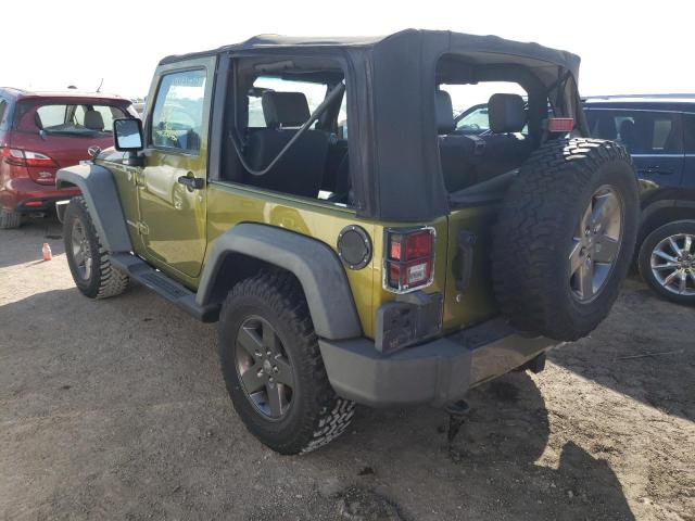 1J4AA2D15AL207459 - 2010 JEEP WRANGLER S GREEN photo 3