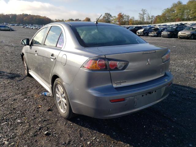 JA32V2FW6GU011099 - 2016 MITSUBISHI LANCER ES GRAY photo 3