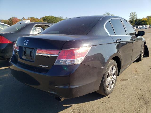 1HGCP2F65CA183427 - 2012 HONDA ACCORD SE BLACK photo 4