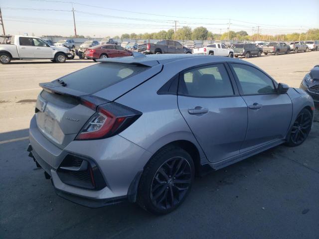 SHHFK7H47MU223887 - 2021 HONDA CIVIC SPOR SILVER photo 4