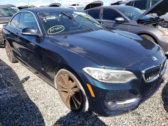 WBA1F5C50FV257160 - 2015 BMW 228 I Czarny zdjęcie 1